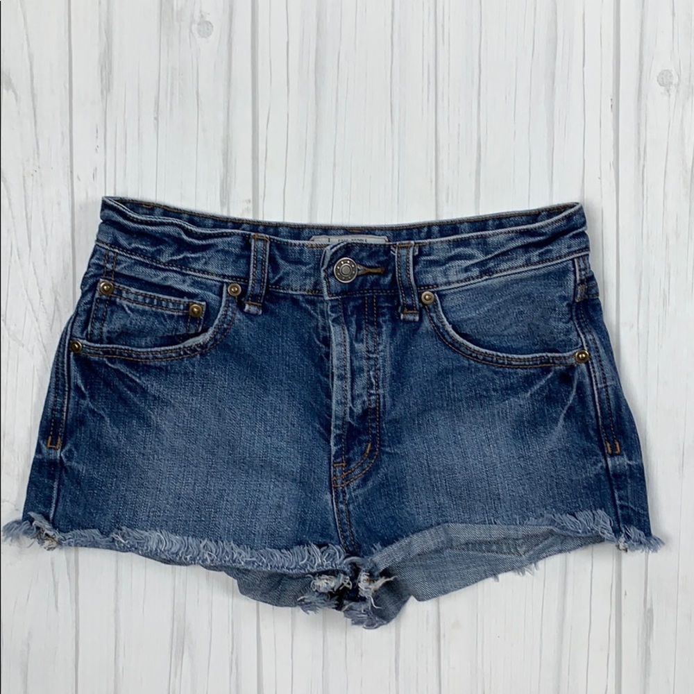 free people cut off shorts